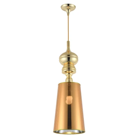 Lampa stylowa designerska wisząca QUEEN-1 MP-8046-25 gold  - Step Into Design